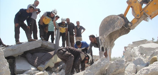 İdlib’e hava saldırıları: 5 ölü, 10 yaralı