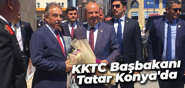 KKTC Başbakanı Ersin Tatar Konya’da