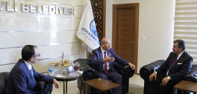 KKTC Başbakanı Ersin Tatar’dan Cihanbeyli’ye ziyaret