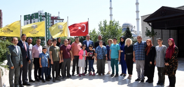 Özel Öğrencilerden Başkan Altay’a “özel” ziyaret