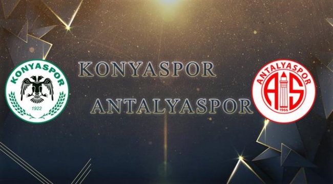 Konyaspor-Antalyaspor maçında 11’ler belli oldu