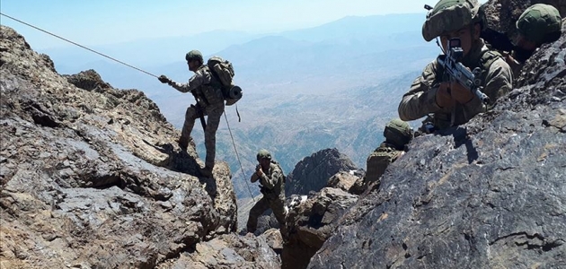 Irak’ın kuzeyinde 9 PKK’lı terörist etkisiz hale getirildi