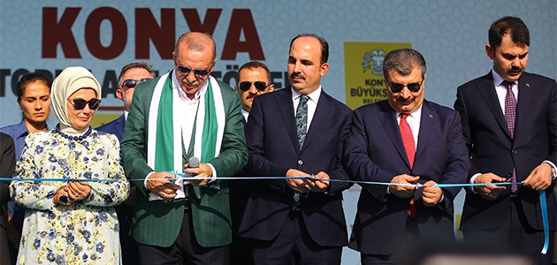 İşte Cumhurbaşkanı Erdoğan’ın Konya’da açılışını yaptığı yatırımlar