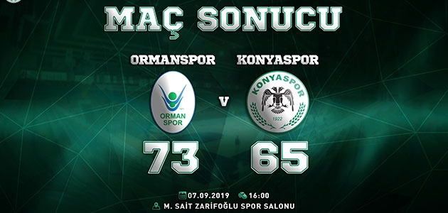 Konyaspor Basket deplasmanda mağlup oldu