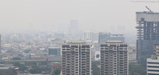 Endonezya’da hava kirliliği