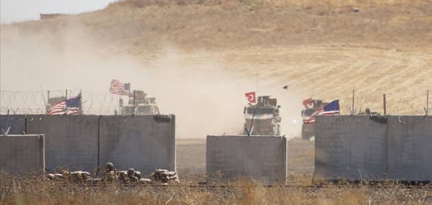 Türk ve ABD askerlerinden Suriye sınırında inceleme