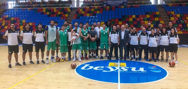 Konyaspor Basket’e  Altyapıdan destek ziyareti
