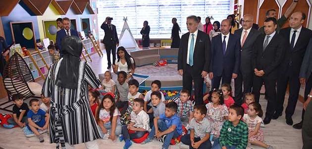 Konya’nın ilk çocuk kütüphanesi açıldı
