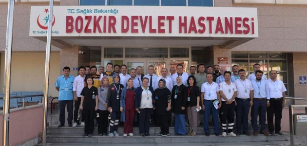 İl Sağlık Müdürü Mehmet Koç’un hastane ziyaretleri