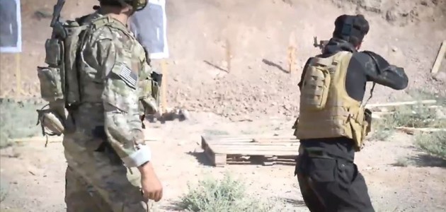 ABD ordusu ve YPG/PKK’dan askeri eğitim görüntüsü