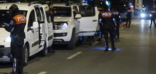 Ankara’da asayiş uygulaması: 16 gözaltı