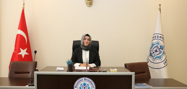 Beyşehir Belediyesinin ilk kadın belediye başkan vekili