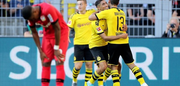 Borussia Dortmund Bayer Leverkusen’i 4 golle geçti