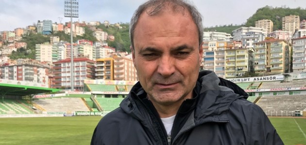Giresunspor’da Teknik Direktör Erkan  Sözeri’den istifa kararı