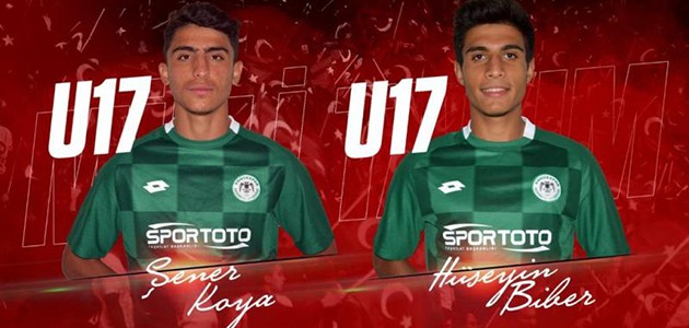 Konyaspor Akademi’den 2 oyuncu, U17 Milli Takımına çağırıldı