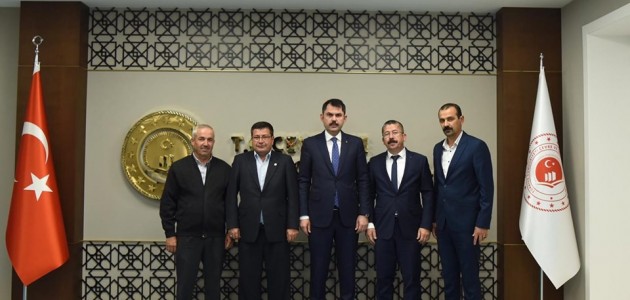 Çevre ve Şehircilik Bakanı Murat Kurum’a ziyaret