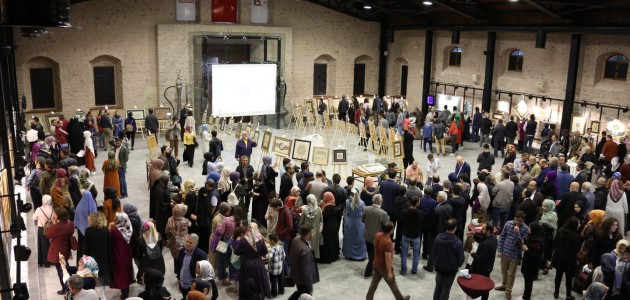 Tantavi Kültür ve Sanat Merkezi kapılarını Klasik Türk İslam Sanatları Sergisi için açtı