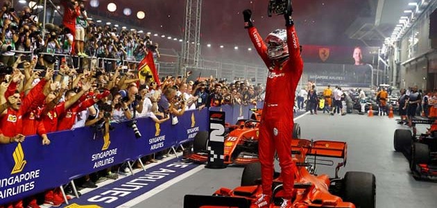 Vettel’den sezonun ilk zaferi!