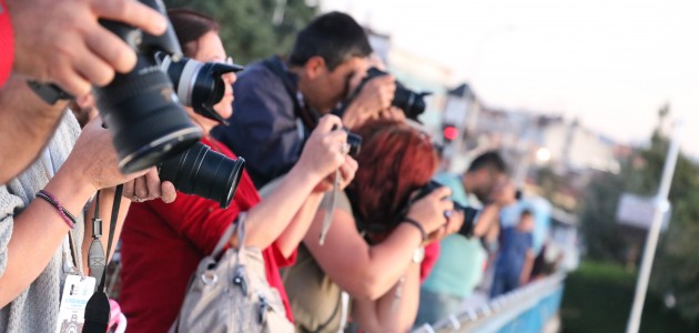 Beyşehir’de fotoğrafçıların fotoğraf mesaisi