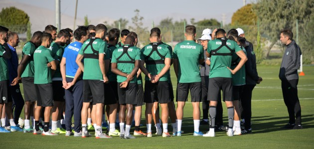 Konyaspor’da Kayserispor maçı hazırlıkları