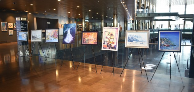 Deniz Can İnan 2. kişisel resim sergisini SKM’de açtı