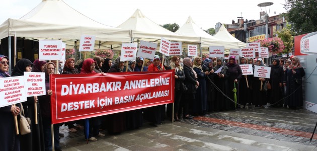 Konya’dan Diyarbakır annelerine destek