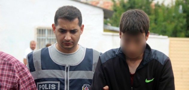 Konya’da çeyizlik ev eşyası çalan hırsızlık şüphelisi polisten kaçamadı