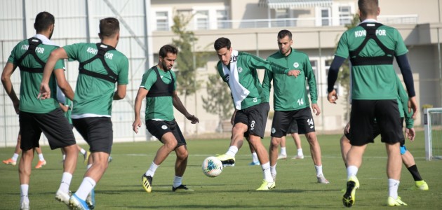 Konyaspor’da Kayserispor maçı hazırlıkları