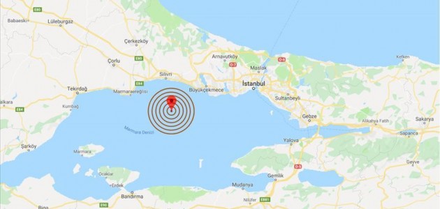 İstanbul’da 3.8 büyüklüğünde deprem