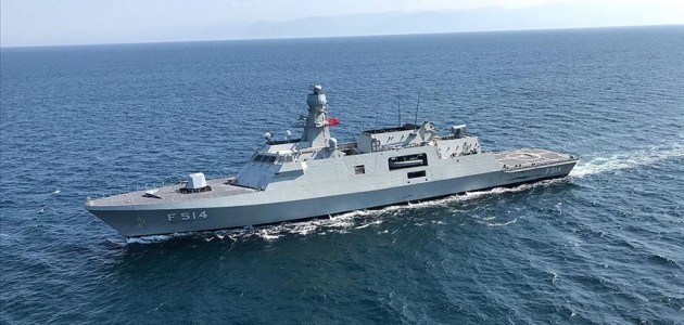 Milli savaş gemisi Kınalıada Deniz Kuvvetleri’ne teslim ediliyor
