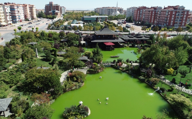 Konya Japon Kyoto Parkı şehrin turizmine önemli katkı sağlıyor