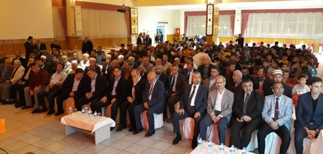 Seydişehir’de “Cami ve Hayat“ konferansı
