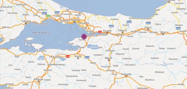 Marmara Denizi’nde 4,0 büyüklüğünde deprem
