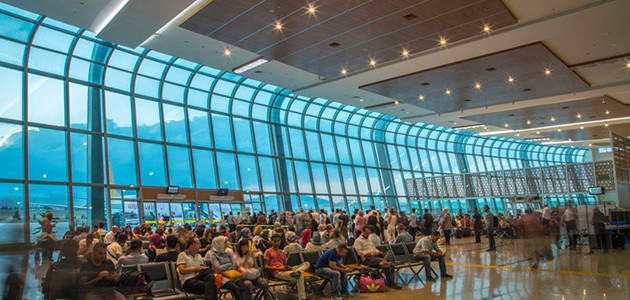 Konya Havalimanı 82 bin yolcuya hizmet verdi
