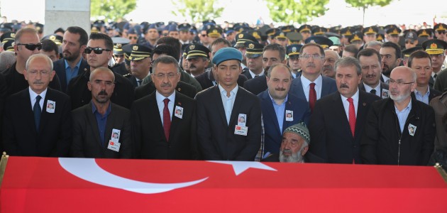 Barış Pınarı Harekatı şehidi Ahmet Topçu’ya en acı veda