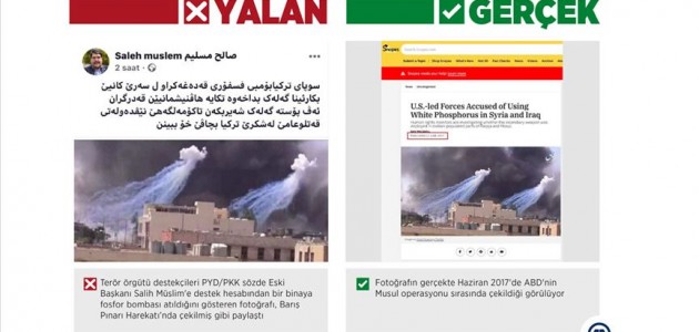 Barış Pınarı Harekatı’nda ’fosfor bombası kullanıldı’ dezenformasyonu