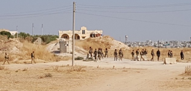 Tel Abyad’ın batısı teröristlerden kurtarıldı