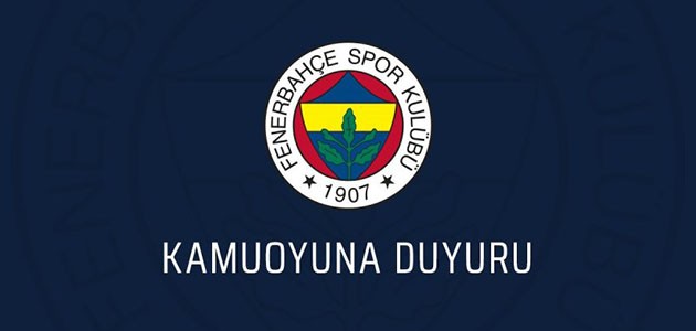 Fenerbahçe’den Aytemiz Alanyaspor maçı açıklaması