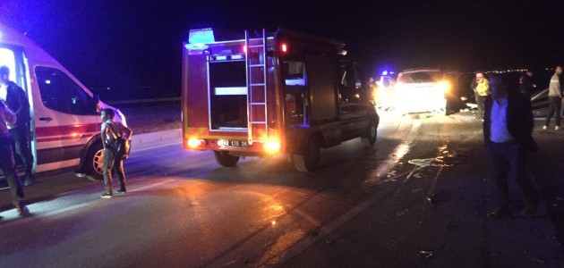 Konya-Ankara yolunda kaza: 2 ölü, 11 yaralı