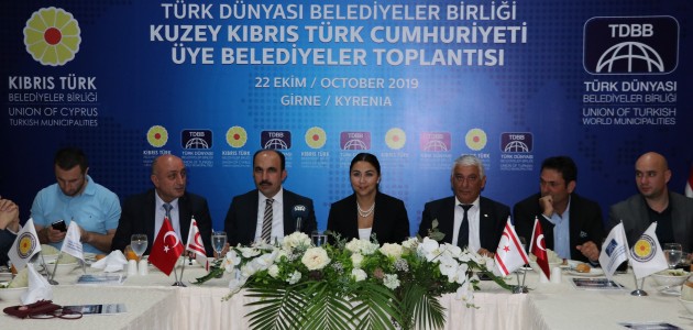 Türk Dünyası Belediyeler Birliği Üye Belediyeler Toplantısı KKTC’de yapıldı