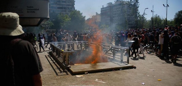 Şili’deki protestolarda 19 kişi öldü