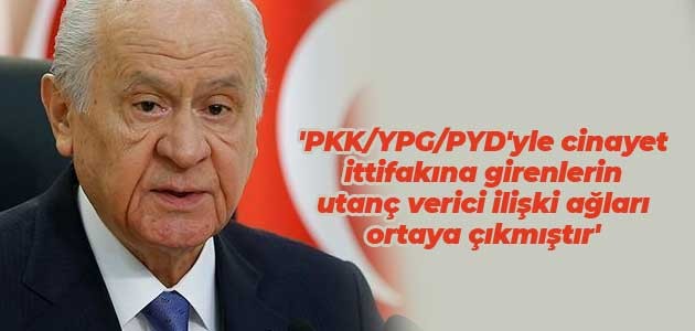 ’PKK/YPG/PYD’yle cinayet ittifakına girenlerin utanç verici ilişki ağları ortaya çıkmıştır’