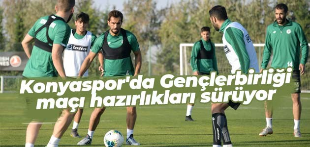 Konyaspor’da Gençlerbirliği maçı hazırlıkları sürüyor