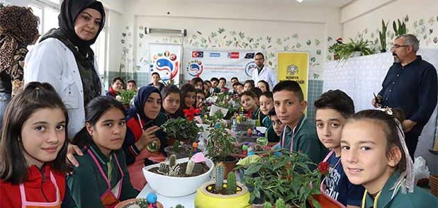 Konya’da öğrenciler tarımla özgüven kazanacak