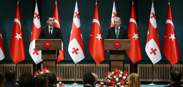 Cumhurbaşkanı Erdoğan: Türkiye-Gürcistan stratejik iş birliği konseyi toplanacak