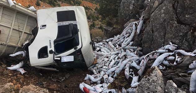 Antalya–Konya yolunda kaza: 1 ölü