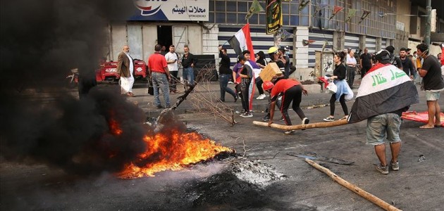Irak’taki sivil itaatsizlik eylemleri genişliyor