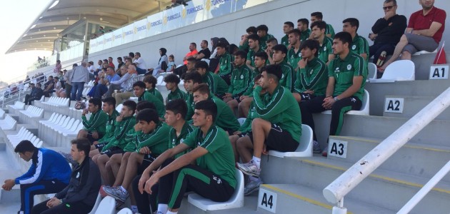 Konyaspor U17 ve U19 takımlarından U15 Milli Takımımıza destek