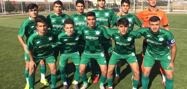 Konyaspor U17 takımı zirve yarışını sürdürdü