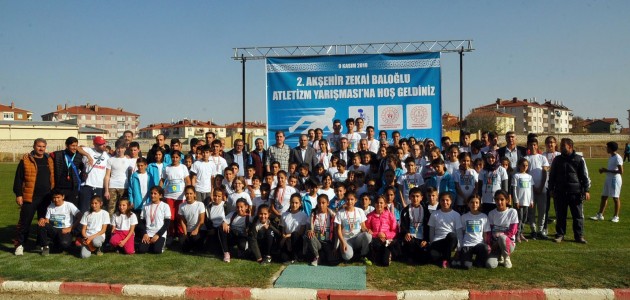 Akşehir’de 2. Zekai Baloğlu Atletizm Yarışması’na yoğun ilgi